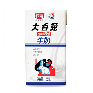 Bright 光明 牛奶 大白兔奶糖风味 125ml*24盒