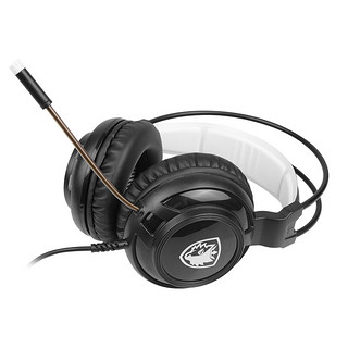 SADES 赛德斯 G2B 耳罩式头戴式有线耳机 黑色 3.5mm
