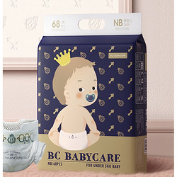 babycare 皇室弱酸系列 婴儿纸尿裤 NB68片