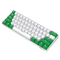 ROYAL KLUDGE RK61 61键 2.4G蓝牙 多模无线机械键盘 绿野仙踪 RK红轴 单光