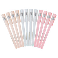 M&G 晨光 AGPA0401 拔帽中性笔 黑色 0.35mm 12支装