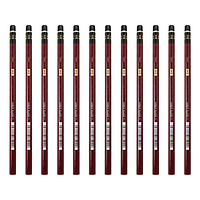 uni 三菱铅笔 HI-UNI 六角杆铅笔 3H 12支装