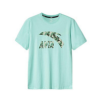 ANTA 安踏 生活系列 男子运动T恤 952128129-3 浅滩绿 XXL
