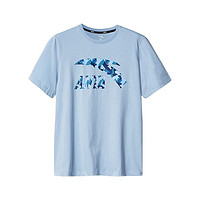 ANTA 安踏 生活系列 男子运动T恤 952128129-4 陶瓷蓝 S