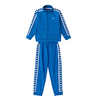 Kappa 卡帕 经典系列 K0BR2XL60F 儿童套装 蓝色 170cm