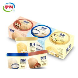 yili 伊利 甄稀 冰淇淋三联杯  提拉米苏+香草+希腊风味 90g*3杯