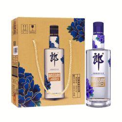 langjiu郎酒顺品郎蓝顺浓酱兼香型白酒45度480ml6整箱装