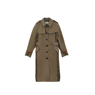 coach 蔻驰 女士中长款风衣 c4501_ohd