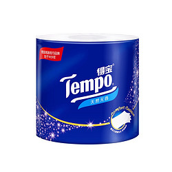 Tempo 得宝 卷纸经典无香家用实惠装卫生纸厕纸加厚有芯160g*10卷