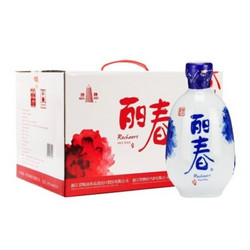 塔牌 绍兴黄酒 牡丹丽春 八年陈酿花雕酒 中秋礼盒 375ml*6瓶