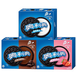 OREO 奥利奥 夹心饼干 草莓味466g*1盒