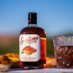 果味白兰地酒草莓风味330ml