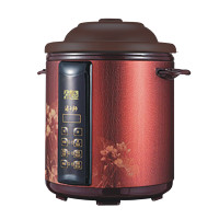 Yili 依立 5升/7升   大容量紫砂电炖锅 煮粥神器 煲汤锅    5L-TBY5
