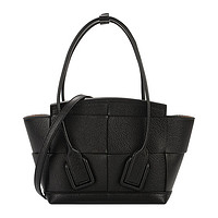 BOTTEGA VENETA 葆蝶家 ARCO系列 女士编织手提包 600606VA9811229 黑色 迷你