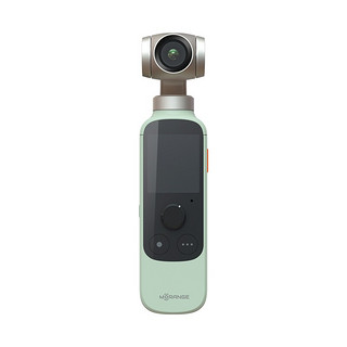 Morange 橙影 智能摄影机 vlog手持云台相机运动摄像机 云台防抖 智能追踪 实时美颜 一键剪辑 沁玉绿时尚版