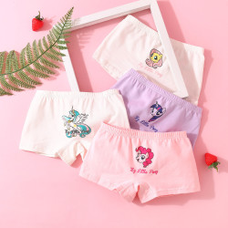 mylittlepony小马宝莉女童内裤4条装