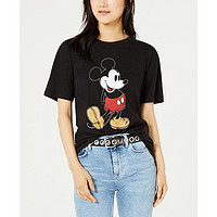 Disney 迪士尼 女士圆领短袖T恤