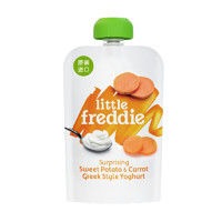LittleFreddie 小皮 酸奶果泥 英版 3段 胡萝卜甘薯味 100g