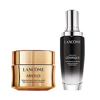 LANCOME 兰蔻 小黑瓶面部肌底液 100ml+菁纯眼霜 20ml