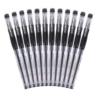 mg晨光无色agpa5401拔帽中性笔黑色035mm12支装