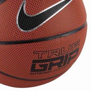 NIKE 耐克 True Grip Outdoor 8P 篮球 BB0638-855 琥珀黄/黑/金属银黑