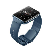 OPPO Watch 2 eSIM 智能手表 46mm 星蓝铝合金表壳 星蓝氟橡胶表带（GPS、血氧、ECG）