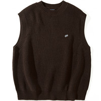 NOTHOMME BLUE系列 男女款马甲 21TMS003 深咖色 S