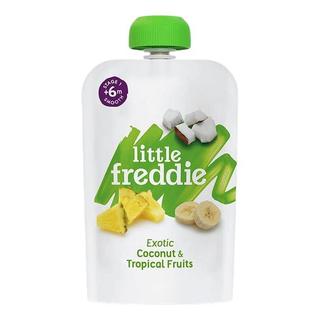 LittleFreddie 小皮 有机果泥 西班牙版 3段 椰子菠萝香蕉苹果味 100g