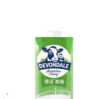 DEVONDALE 德运 脱脂 纯牛奶 1L