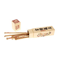 故宫博物院 D0274 拔帽式圆珠笔 米白色 0.5mm 9支装