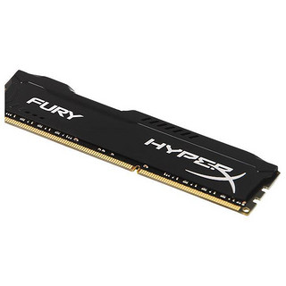 Kingston 金士顿 Fury系列 DDR3 1866MHz 台式机内存 马甲条 黑色 8GB HX318C10FB/8