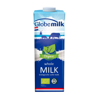 Globemilk 荷高 有机全脂纯牛奶 1L*6盒