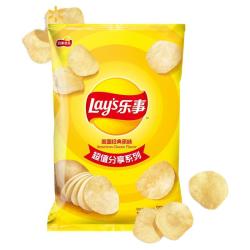 Lay's 乐事 超值分享 马铃薯片 原味 220g