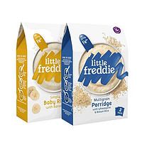 LittleFreddie 小皮 有机高铁米粉 奥地利版 2段 小麦胚糙米+3段 香蕉味 160g*2盒