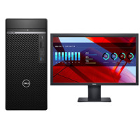 DELL 戴尔 OptiPlex 7090 MT 十代酷睿版 21.5英寸 商务台式机 黑色 (酷睿i9-10900、GTX 1660 6G、16GB、256GB SSD+1TB HDD、风冷)