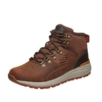 SKECHERS 斯凯奇 USA系列 男士短筒工装靴 66180 BROWN 12