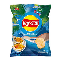 Lay's 乐事 马铃薯片 蒜蓉烤生蚝味 135g