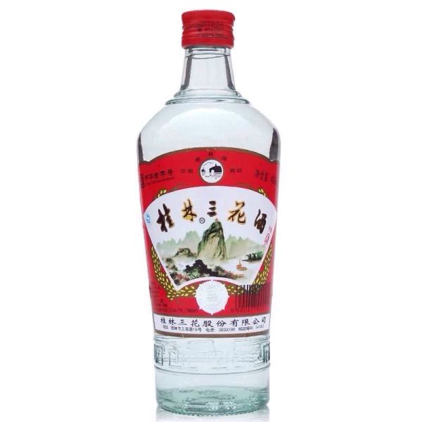 桂林三花 酒 52度 米香型白酒 450ML*6瓶 整箱装