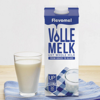 Flevomel 风车牧场 全脂纯牛奶 1L*12盒