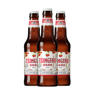 TSINGTAO 青岛啤酒 玫瑰红 258ml*9瓶