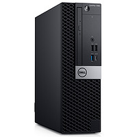 DELL 戴尔 OptiPlex 7070 SFF 九代酷睿版 商务台式机 黑色 (酷睿i7-9700、P1000 4G、16GB、512GB SSD+2TB HDD、风冷)