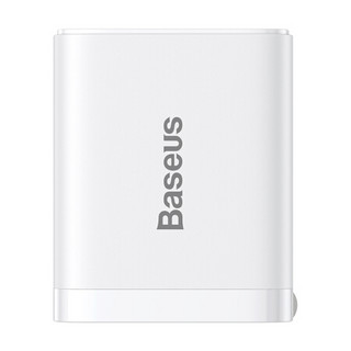 BASEUS 倍思 手机充电器 Type-C 40W快充 白色 线充套装