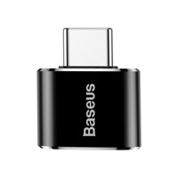 BASEUS 倍思 接口转换器 USB转Type-C 黑色