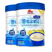 wissun 明一 加锌铁营养米粉 1段 500g*2罐