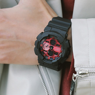 CASIO 卡西欧 G-SHOCK系列 52.5毫米电子腕表 GAS-100AR-1A