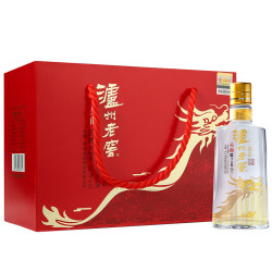 LUZHOULAOJIAO 泸州老窖 头曲 逸彩 52%vol 浓香型白酒 165ml*6瓶 三两三礼盒