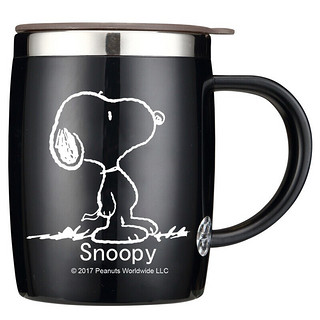 SNOOPY 史努比 DP-5002H 保温杯 420ml 黑色