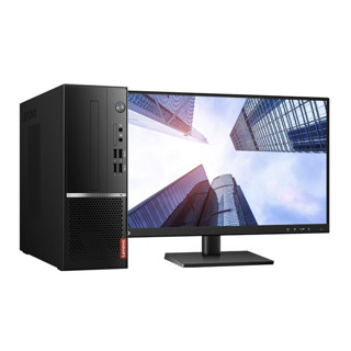 Lenovo 联想 扬天 M4000q 十代酷睿版 21.5英寸 商用台式机 黑色 (酷睿i7-10700、GT 730、16GB、256GB SSD+2TB HDD、风冷)