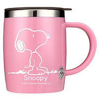 SNOOPY 史努比 DP-5002R 保温杯 420ml 粉色