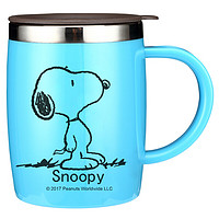 SNOOPY 史努比 DP-5002 保温杯 420ml 蓝色